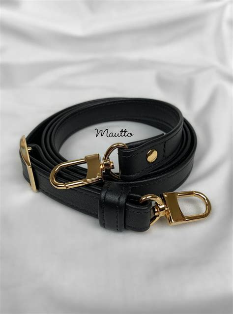 black louis vuitton replacement strap